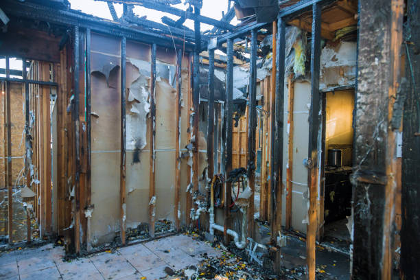 Professional Fire Damage Assessment technician working in Philadelphia, PA